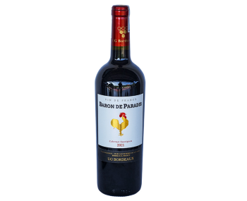 Rượu vang Pháp Baron De Paradis Cabernet Sauvignon (13,5%)