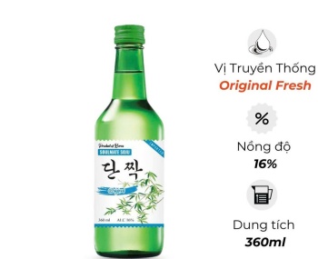 Rượu Soju Hàn Quốc Soulmate Original Fresh ( Vị Nguyên Bản)