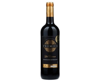 Rượu vang Pháp Premius La Réserve Bordeaux Supérieur 2019