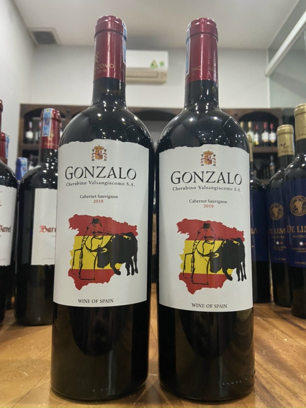 Rượu vang Tây Ban Nha Gonzalo