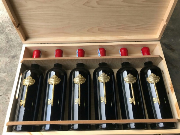 Rượu vang Ý Segreto - Thùng gỗ 6 chai