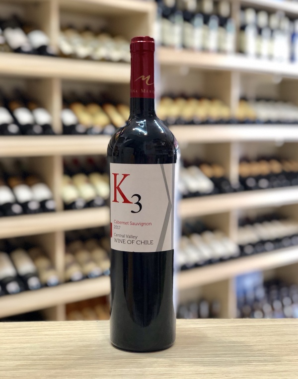 Rượu vang Chile K3 cabernet sauvignon