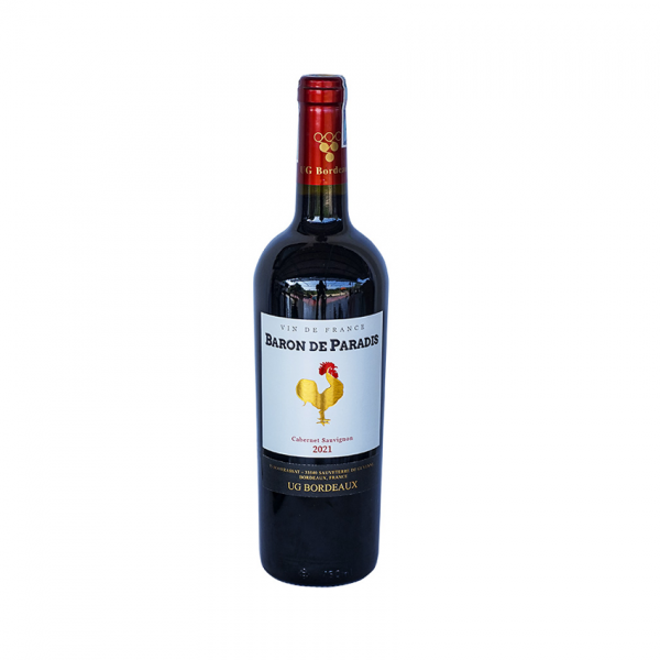 Rượu vang Pháp Baron De Paradis Cabernet Sauvignon (13,5%)