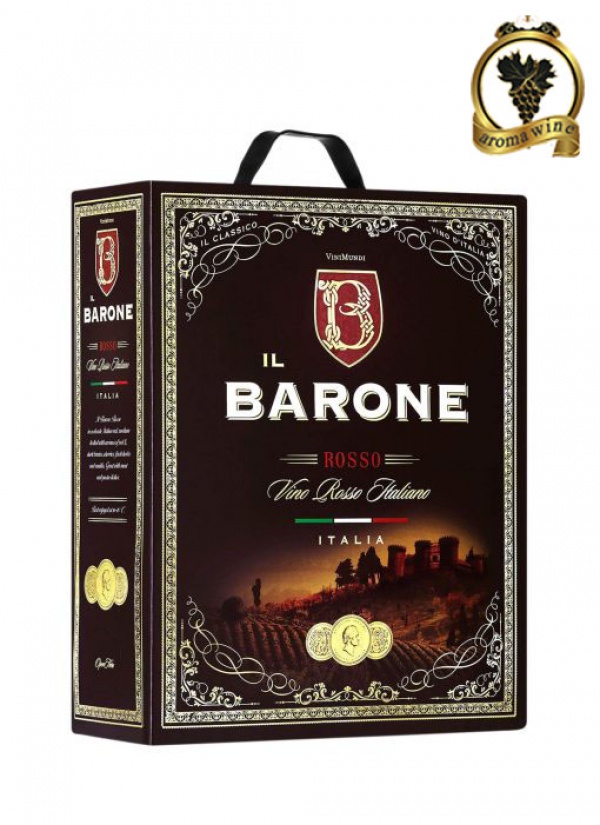 RƯỢU VANG BỊCH IL BARONE ROSO (3L)