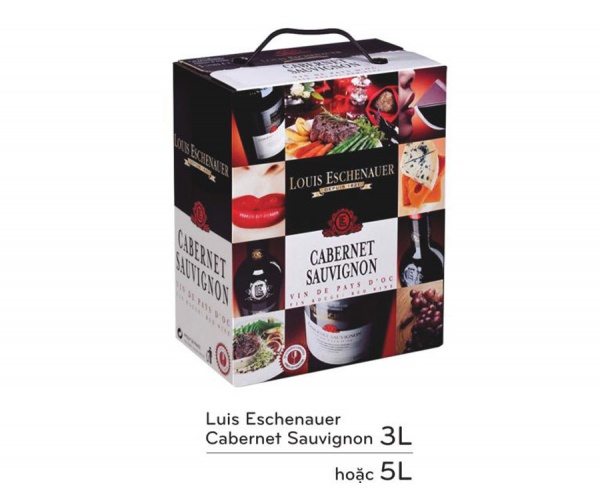 Rượu vang Louis Eschenauer Cabernet Sauvignon 3L
