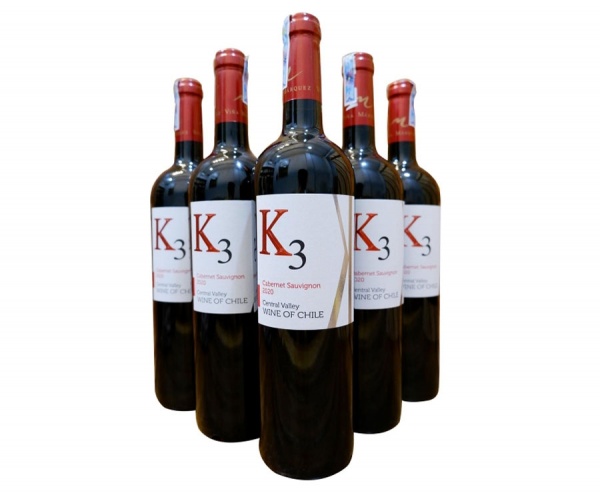 Rượu vang Chile K3 cabernet sauvignon