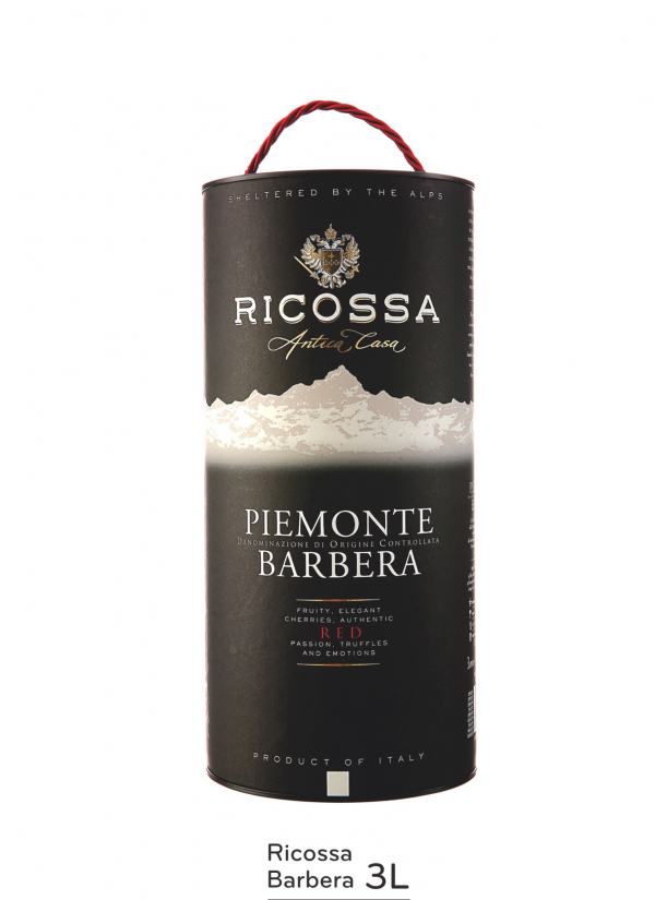 Rượu vang Ý RICOSSA BAG 3L