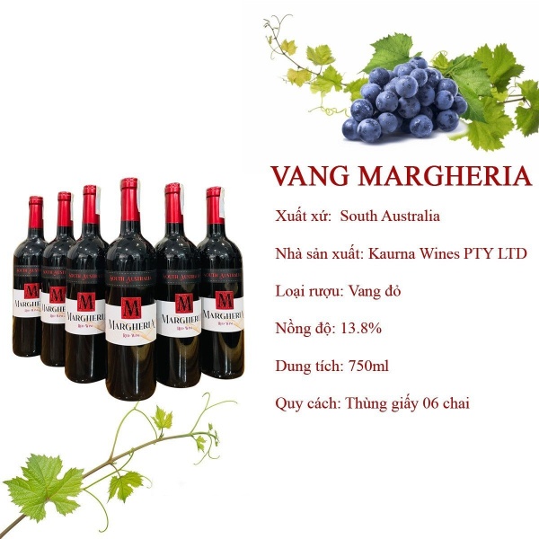 RƯỢU VANG ÚC MARGHERIA 